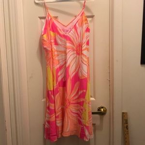 Lily Pulitzer  slip dress XL beautiful